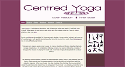 Desktop Screenshot of centredyoga.com
